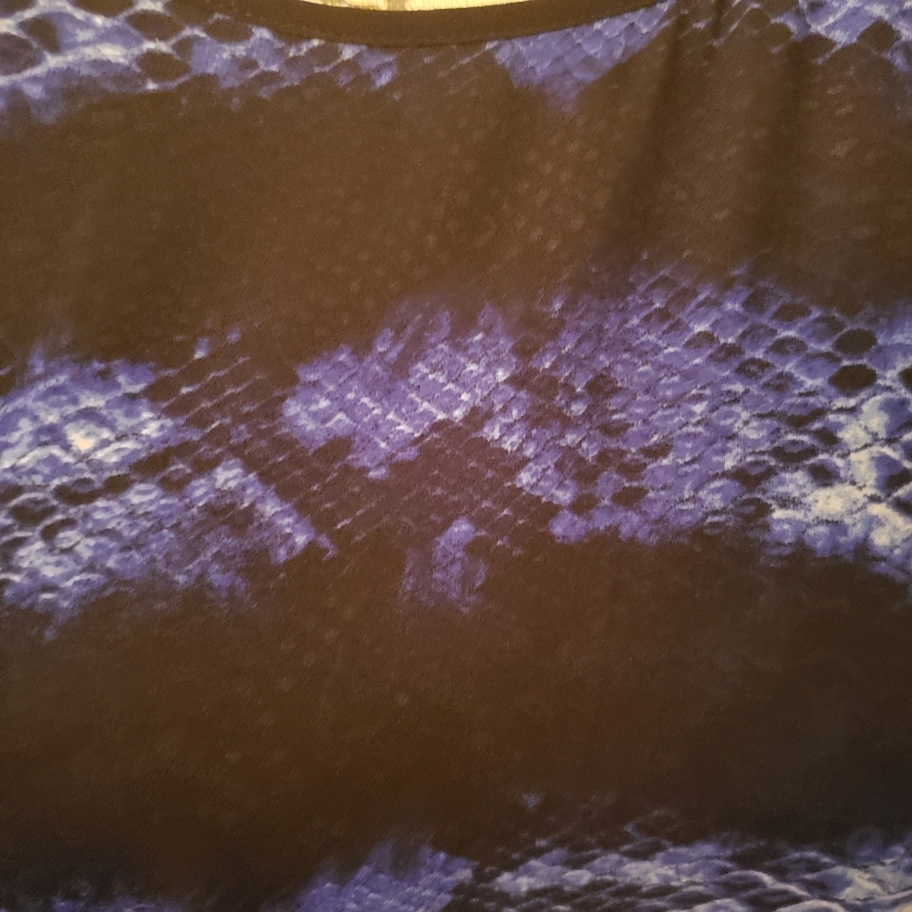 Michael Michael Kors Black & Blue Python Maxi - 6 - image 4